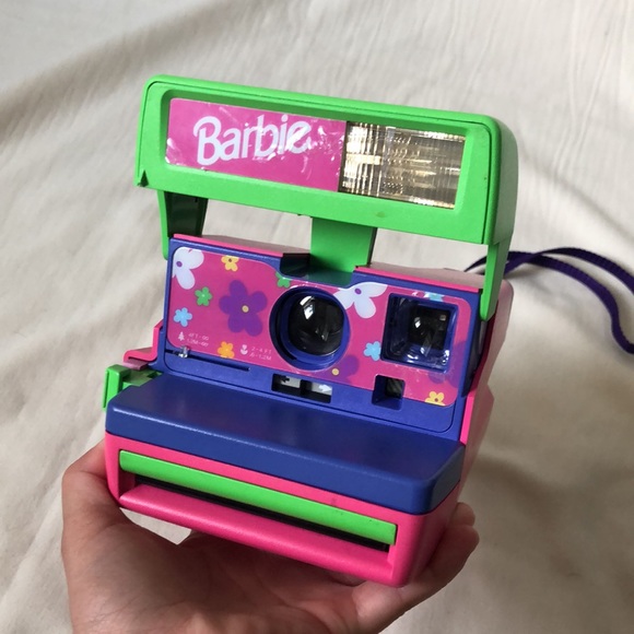 Vintage Barbie Polaroid Camera